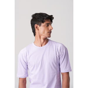 T-shirt en tricot violet clair - Product Image 3
