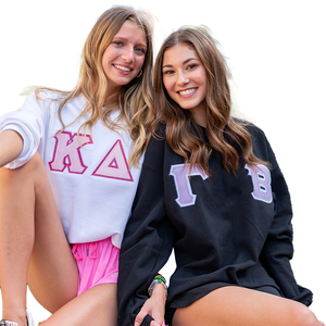 Sweat-shirt personnalisé Delta Phi Epsilon & Phi Sigma à col rond, en coton de haute qualité, pull uni respirant, streetwear d'hiver - Product Image 4