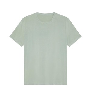 T-shirts pour hommes de haute qualité tenue décontracté été couleur unie coton fait prix de gros t-shirt pour hommes - Product Image 4