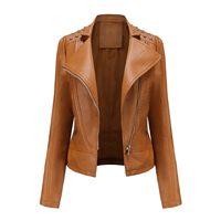 Veste en cuir véritable pour femmes Personnaliser le design et la couleur Vestes en cuir pour femmes pour adultes