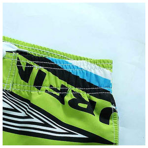 กางเกงว่ายน้ำขาย่บนถนนของผู้ชายกางเกงขาสั้นผ้าฝ้าย100% แห้งเร็วระบายอากาศได้ดีสีพื้นเปลี่ยนสีได้ตามต้องการ - Product Image 5