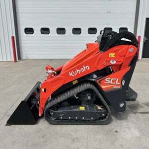 Mini-chargeuse sur chenilles diesel Kubota SCL1000 d'occasion, moteur haute efficacité 70KW, boîte de vitesses, pompe, roulement, capacité de la benne 0,14m³ - Product Image 1