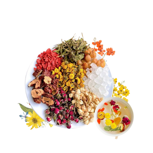 Té combinado de 8 hierbas secas de alta calidad, directo de fábrica, bolsitas con sabor, embalaje de regalo, Té saludable - Product Image 4