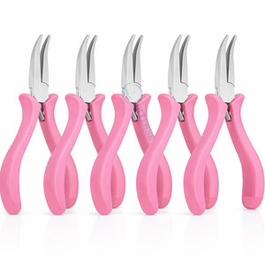 Las Mejores Pinzas de Punta Curva para Joyería, Herramienta de Acero Inoxidable para Manualidades, Doblado de Alambre de Precisión, Precio de Fábrica, Pedidos al por Mayor - Product Image 2