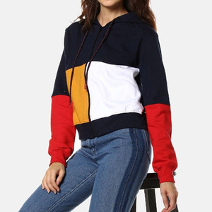 Sweats à capuche pour femmes en polaire avec poches latérales et fermeture éclair / couleur jaune, capuche fantaisie à cordon pour filles, sweats à capuche surdimensionnés pour femmes - Product Image 5