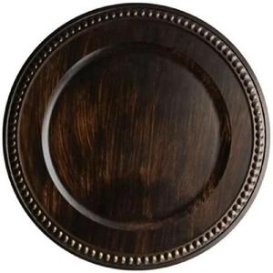 Plato de Presentación Redondo Personalizado para Hotel, Bodas, Servicio de Alimentos, Plato de Metal para Servir Comida, Apto para Alimentos - Product Image 6