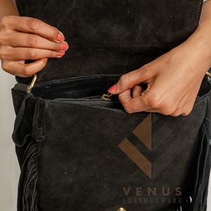 Hairon กระเป๋าหนังสำหรับผู้หญิง, กระเป๋าหนังสไตล์โบฮีเมียนสไตล์ตะวันตกสำหรับผู้หญิงกระเป๋าคาดลำตัวสำหรับผู้หญิงกระเป๋าของขวัญ - Product Image 5