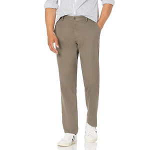 Chinos de algodón para hombre fabricados en Bangladesh, Pantalones chinos ajustados para hombre - Product Image 1