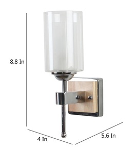Lámpara de Pared Rectangular de Metal Negro Estilo Alemán, Decorativa para Sala de Estar, Uso Interior, Lámpara de Diseño para el Hogar Más Vendida - Product Image 6