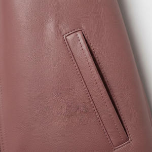 แจ็กเก็ตขี่มอเตอร์ไซค์หนังแกะระดับพรีเมียมสำหรับผู้ชายเสื้อแจ๊กเก็ตแบบมีสไตล์ผลิตตามสั่ง - Product Image 5