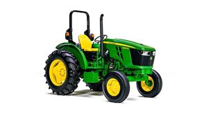 Tracteur agricole compact John Deere d'occasion, 110 CV, 4 roues motrices, avec pompe et roulement, à vendre - Product Image 2