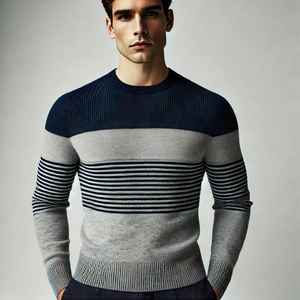 Cool <b>Men's</b> 100% Wool Heavy Fleece <b>Pullover</b> Sweatshirt Black XS to 6XL Zipper Closure Embroidery - Product Image 4