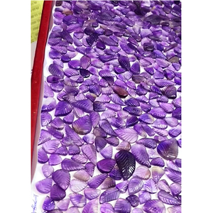 860 Pièces de Feuilles Sculptées en Améthyste Naturelle de 12mm à 25mm, Lot de 3580 Carats, Iroc Sales, Feuilles de Haute Qualité, Gemmes Découpées en Vrac - Product Image 6