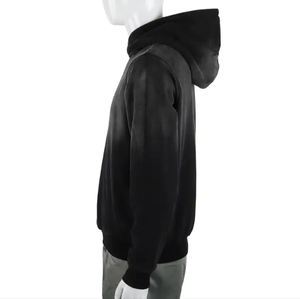 2025 Impression personnalisée Sweats unis Logo personnalisé vierge Sweats à capuche et sweat-shirts à manches longues pour hommes - Product Image 2