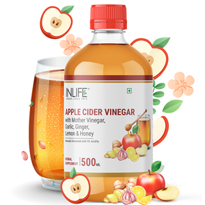 Vinagre de sidra de manzana de alta calidad, suplemento de miel de jengibre y limón para adultos, control de peso, salud de la piel del cabello, no mujeres embarazadas - Product Image 1
