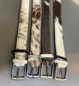 Pelos en Cinturón de cuero para pantalones hombres mujeres al por mayor Cinturones de cuero genuino de cuero de vaca de Pakistán - Product Image 4