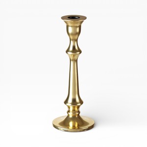 เชิงเทียนโลหะสีทองทรงเพรียวทันสมัย พร้อมฐานกลมแบน สำหรับการตกแต่งโต๊ะสไตล์มินิมอล โดดเด่นไม่ซ้ำใคร - Product Image 5