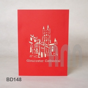 กระดาษป๊อปอัพ3D ญี่ปุ่น, การ์ดอวยพรพิมพ์ออฟเซตสำหรับวันเกิดและปีใหม่ของขวัญของที่ระลึกหวานๆ - Product Image 5