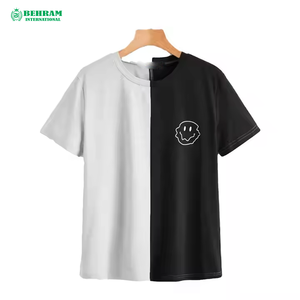 T-shirts décontractés pour hommes, coupe ample, 100% coton, col rond, design uni, séchage rapide et respirant, pour l'été - Product Image 4