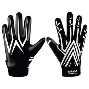 Gants de football américain de haute qualité pour des performances de jeu optimales Protection complète de la paume Meilleur prix pour les sportifs exigeants - Product Image 5