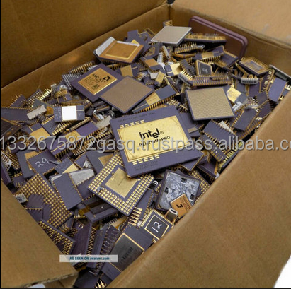Dual-Core 100% Pentium Pro CPU Intel Xeon AMD Athlon Ceramic Processor Scraps Used for Desktop Application High Performance