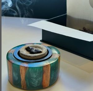 Offre Spéciale ArtisanVibe arabe Bakhour Dukhoon bois de santal résine bois écologique brûleur d'encens organique modèle 2025 - Product Image 3