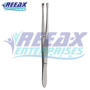 Pinces à tissus chirurgicales en acier inoxydable de qualité supérieure 14 cm 16 cm 18 cm 20 cm pour la chirurgie par REEAX ENTERPRISES - Product Image 2
