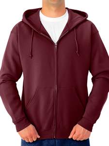 Sudadera con capucha térmica de manga larga personalizada para hombre de algodón 100%, ropa de calle relajada de alta calidad, sudadera de moda de invierno - Product Image 1