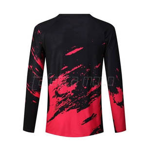 Camiseta de Motocross de Manga Larga de Diseño Nuevo y Calidad Premium, Diseño Personalizado, MOQ Bajo, Camiseta de Motocross para Hombre - Product Image 2