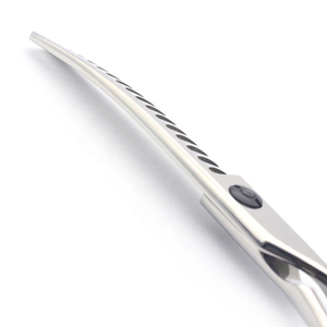 Tijeras de adelgazamiento curvas para el cuidado de mascotas de acero inoxidable de alta calidad 6,5 pulgadas - Product Image 5