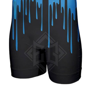 Singlet de Lucha Profesional para Adultos, Elástico en 4 Direcciones, de Secado Rápido, Transpirable, Cómodo, de Alta Calidad, con Costuras Planas y Ajuste Ceñido - Product Image 5
