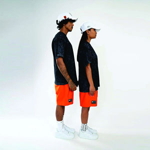 เสื้อยืดฮิปฮอปสำหรับผู้ชายเสื้อแขนสั้นทรงหลวมพิมพ์ลายผ้าฝ้ายออกแบบได้ตามต้องการ - Product Image 3