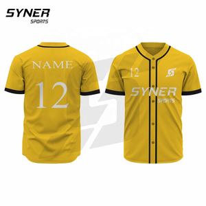 Maillots de baseball avec logo personnalisé de haute qualité officiels pour la version de joueur sous licence MLB nouveau style porter du baseball softball - Product Image 1
