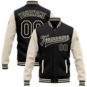Blouson universitaire réversible en laine respirante personnalisé pour homme – Veste d'hiver style Letterman pour le baseball - Product Image 1