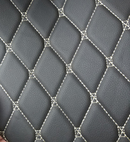 Siège de voiture en similicuir PU végétalien avec feuille de mousse-Doux, imperméable et élastique