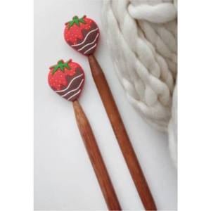 Agujas de tejer de madera puntiagudas al por mayor para animales, herramientas de tejido duraderas con acabado liso, agujas de tejer para hilo grueso y ganchillo - Product Image 6