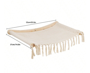 Hamaca de madera hecha a mano para gatos muebles modernos para mascotas Vietnam OEM al por mayor - Product Image 5