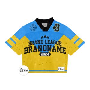 Men's High Quality American Rugby Uniform Breathable Mesh Football Jersey Short Printed Sports Tops Team Practice Uniform - Product Image 6