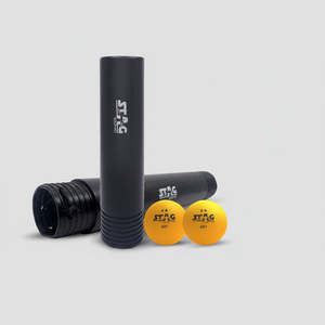 STAG ICONIC : Tube de ramassage de balles de tennis de table compact et innovant, portable, récupération rapide et simplifiée, en plastique durable et éponge. - Product Image 2