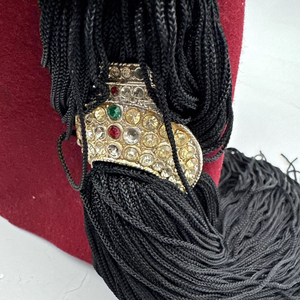 Vintage Old Masonic Regalia Maroon Shriners Fez Hat Masons Masonic Hat - Product Image 3