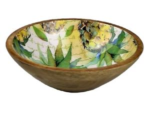 Qualité supérieure Style unique Fait à la main en bois naturel Bol de service Salade vintage Fruits Bol à salade en bois Meilleur prix - Product Image 3