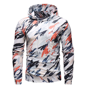 เสื้อฮู้ดแบบซับลิเมชันของผู้ชายเสื้อฮู้ดใส่สบาย - Product Image 1