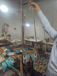 Rodeo กระเป๋าสะพายข้างหนังวัวสำหรับผู้หญิง, กระเป๋าสะพายไหล่สไตล์ตะวันตกแนววินเทจแฟชั่นทำด้วยมือ - Product Image 5