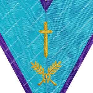 ปลอกคอเจ้าหน้าที่เมสันิกรีกาเลียของหลังคาพิธีกรรมมิซราเอม - Product Image 2