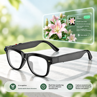 Nouvelles lunettes intelligentes transfrontalières avec caméra 8 mégapixels, reconnaissance d'objets en temps réel, vidéo 1080P pour appels, SmartGlasses
