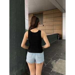 เสื้อซับในผ้าออตโตมันคอกลม ดีไซน์สวมใส่สบาย - Product Image 4