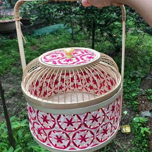 Vietnam Eco <b>Bamboo</b> Gift Box Tet 2026 Traditional <b>Craft</b> High Quality - Product Image 1