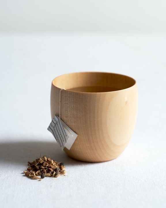 TEA  REQUIREMENTS; Customizable Logo Printed Coconut Wooden Afternoon Tea Set Handicraft Sustainable 300ml Wood Drinkware