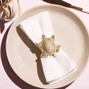 แหวนผ้าเช็ดปากทรงแปดเหลี่ยมวัสดุอลูมิเนียมคุณภาพสูงสำหรับงานแต่งงานและงานเลี้ยงอาหารค่ำในโอกาสอื่นๆ - Product Image 3