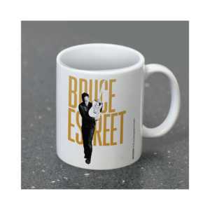 Taza E-Street de Bruce Springsteen, Diseño Novedoso, Cerámica, Capacidad de 200 ml/400 ml, Estilo Clásico, en Caja de Regalo con Cuchara y Tapa, Modelo ODM - Product Image 3